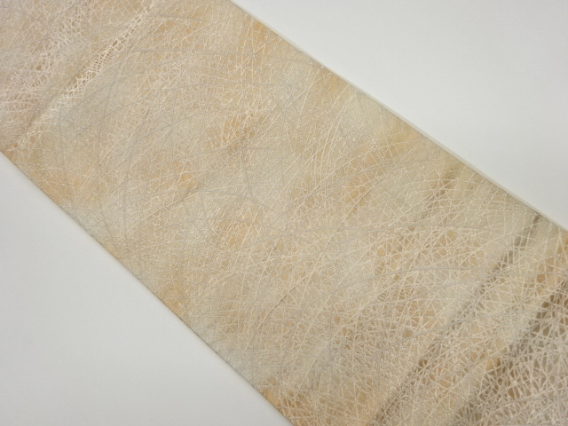 JAPANESE KIMONO / VINTAGE FUKURO OBI / WOVEN ABSTRACT PATTERN